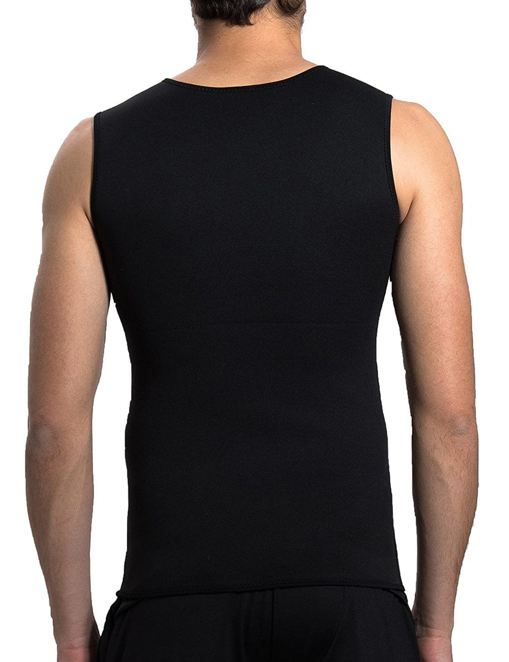 Big Seamless Men Neoprene Black Shaping Vest Burner