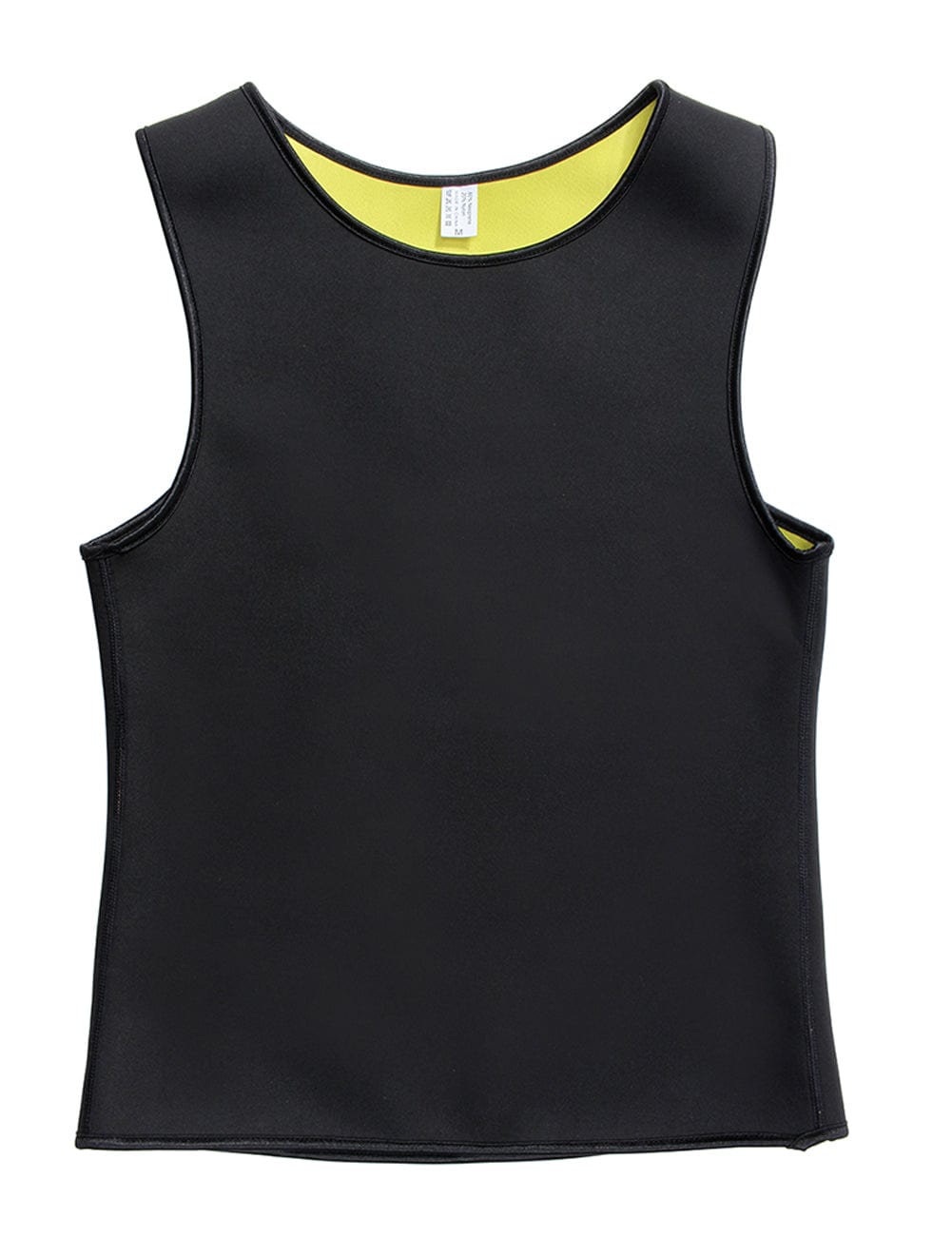Big Seamless Men Neoprene Black Shaping Vest Burner