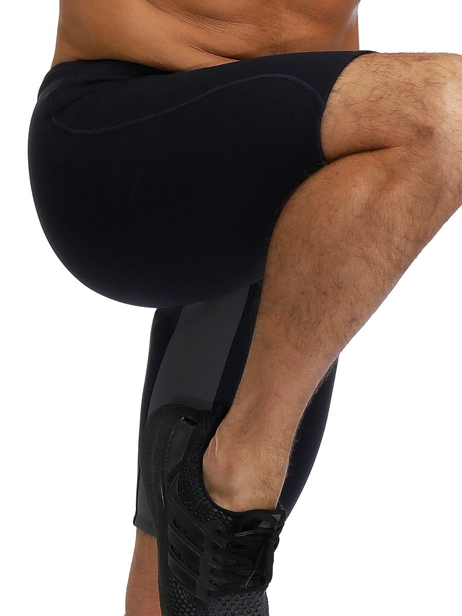 Miracle Black Neoprene Big Size Shapewear Pants High Rise Fitted Curve