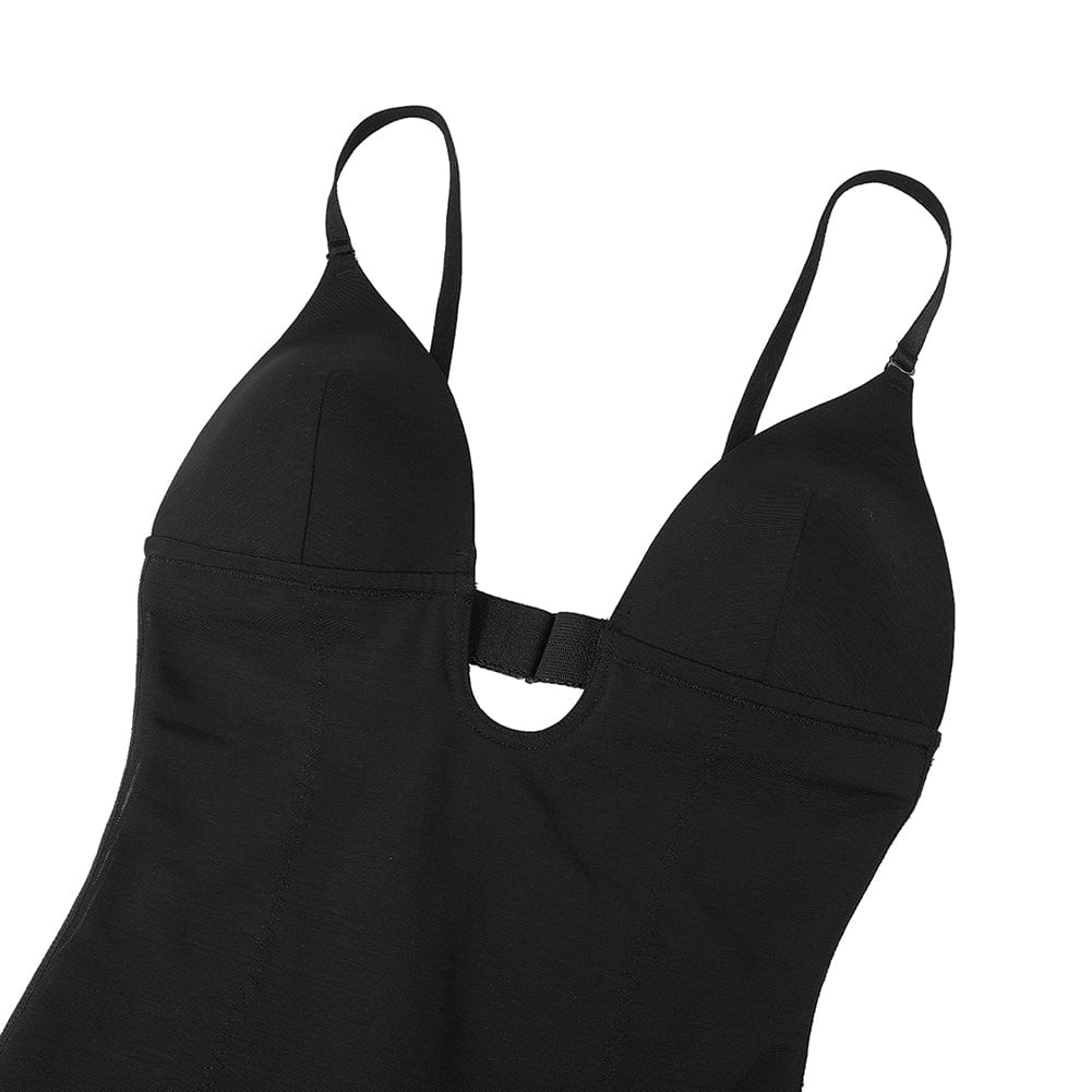Wholesale Full Body Shaper Wired Plunge Collar Smooth Silhouette