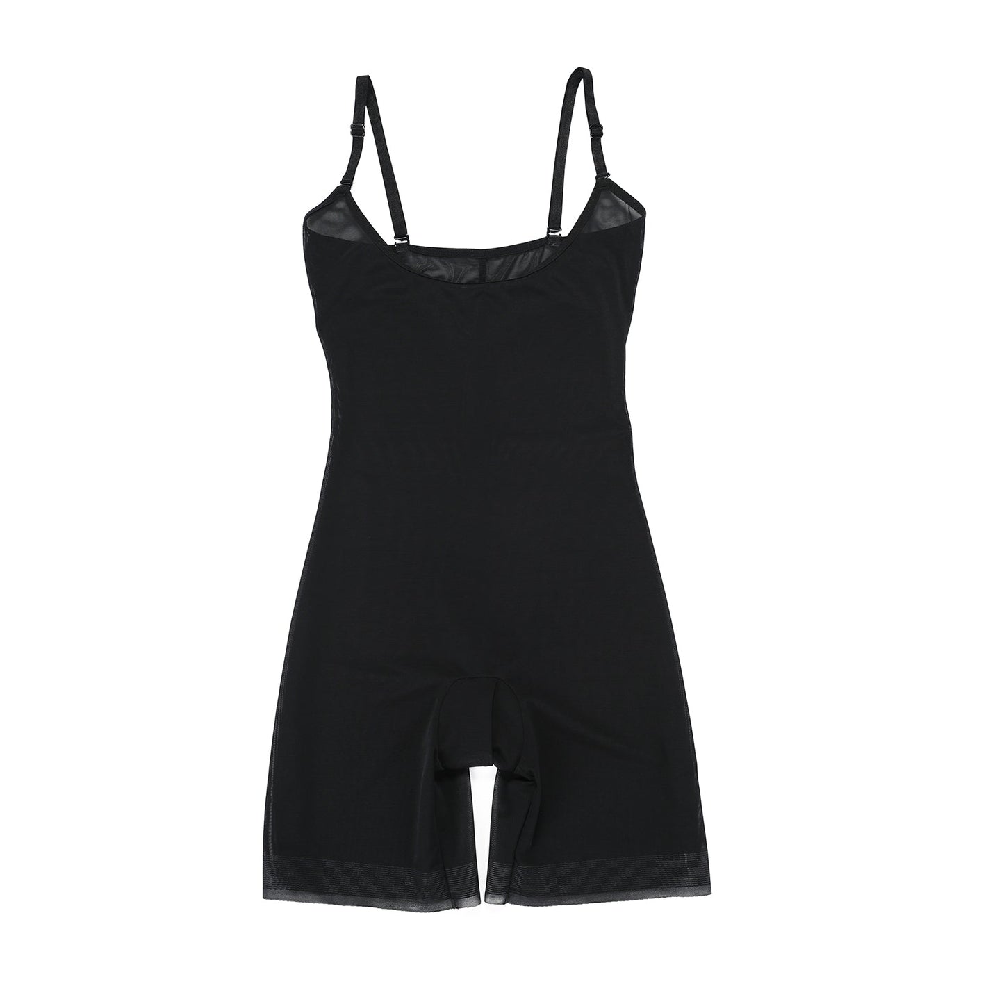 Wholesale Black Removable Straps Mesh Full Body Shaper Tummy Training