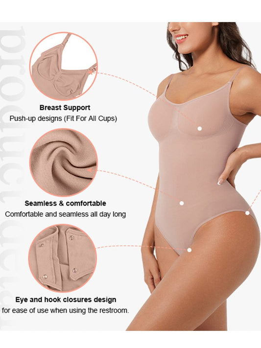Wholesale Seamless Tighten The Abdomen One-piece Shapewear Briefs
