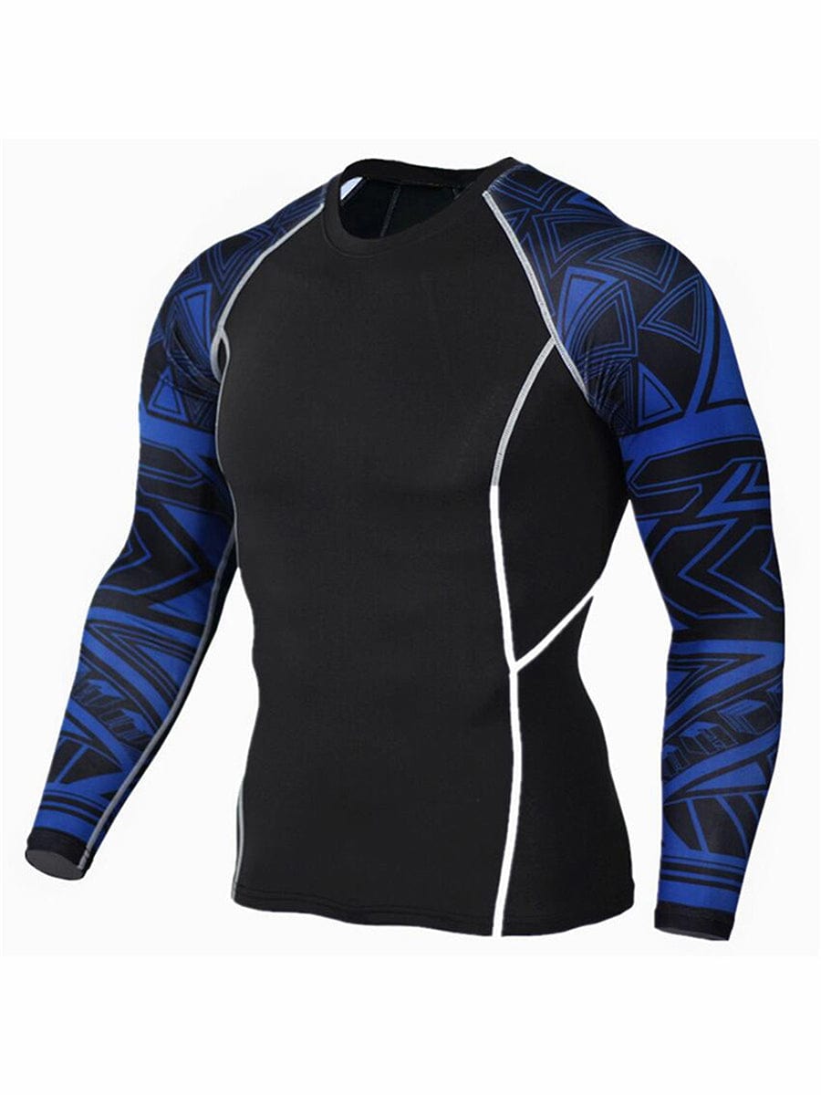 Stretched Wolf Head Print Sports Top Plus Size Stretchy Fabric