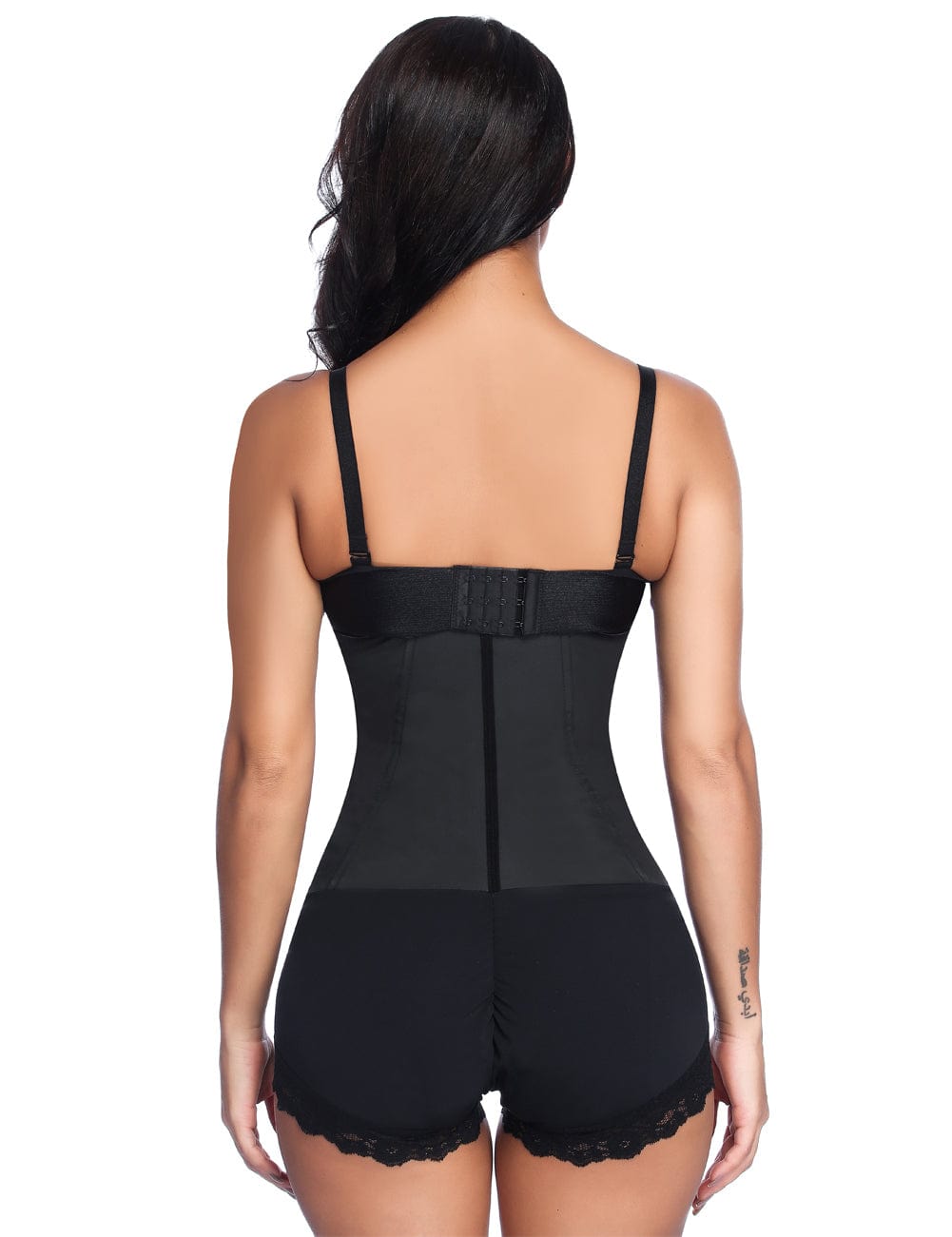 Wholesale Waist Control 4 Steel Bones High Rise Boyshort Briefs Latex Shaper Plus Size Tight Fit