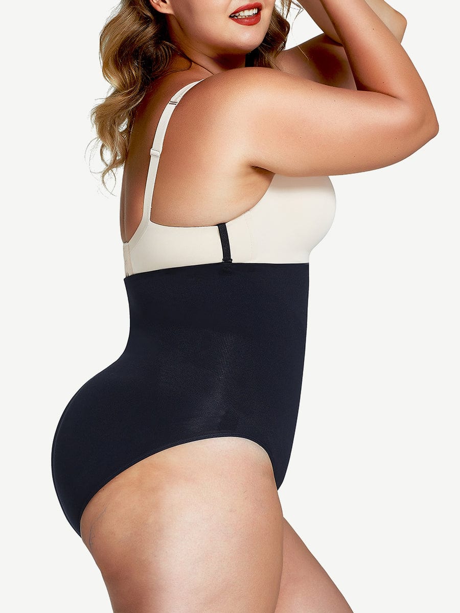 Wholesale High Elasticity Large Size Seamless Buckle Panty Shaper