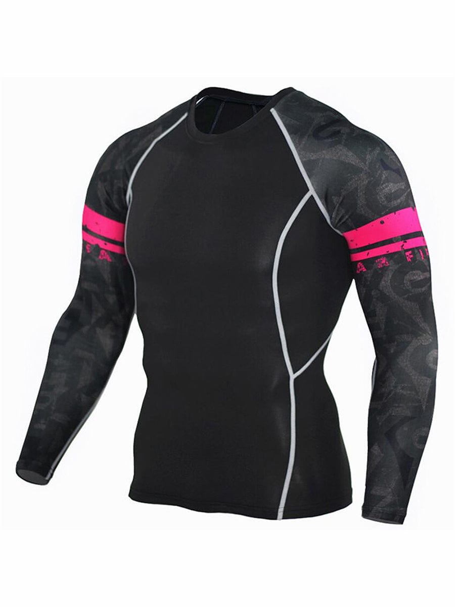 Stretched Wolf Head Print Sports Top Plus Size Stretchy Fabric